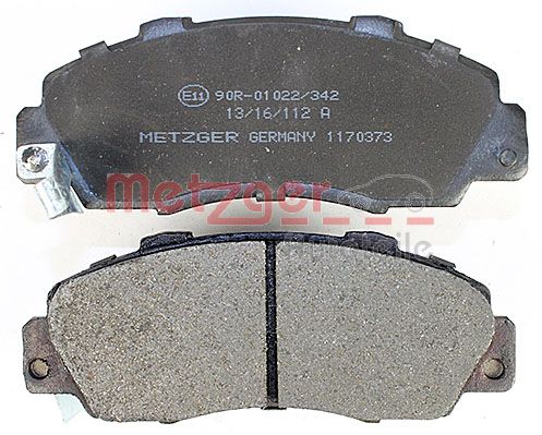 METZGER 1170373 Bremsbelagsatz, Scheibenbremse